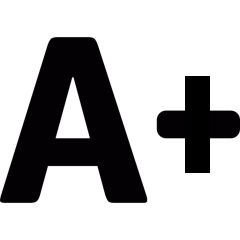 aumenta dimensioni del testo